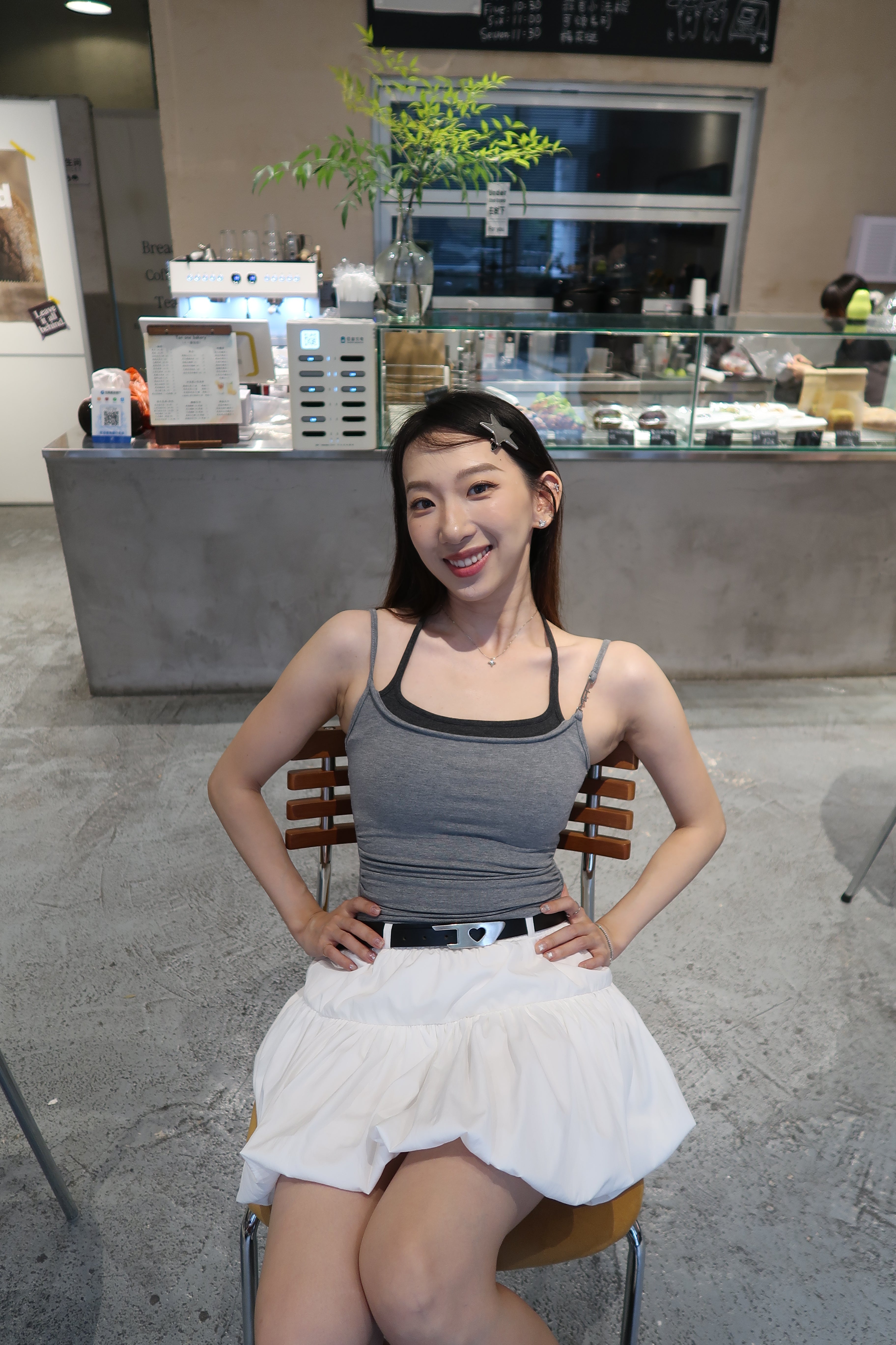 假两件挂脖吊带