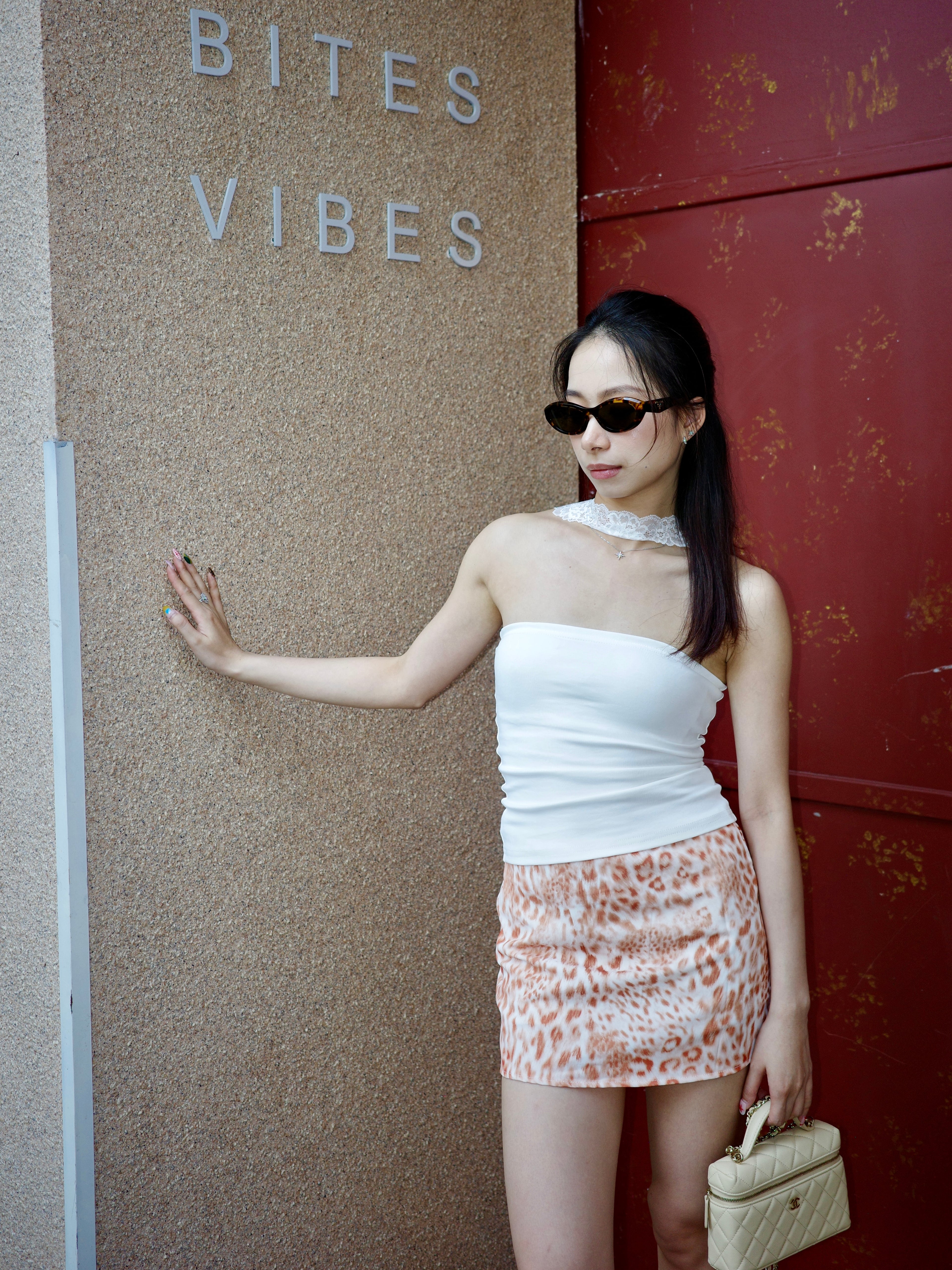 Lace Halter Neck Tube Top蕾丝抹胸