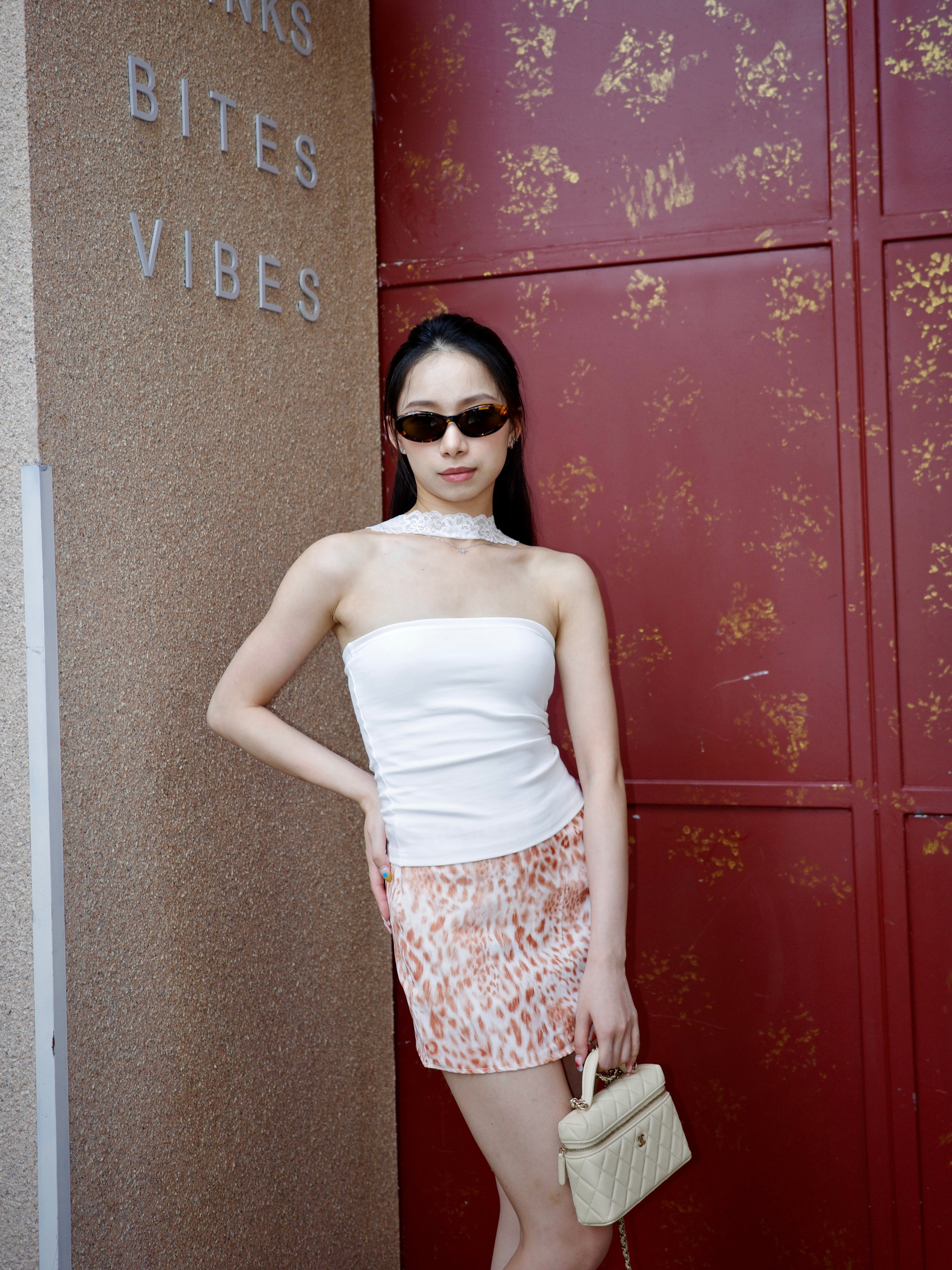 Lace Halter Neck Tube Top蕾丝抹胸