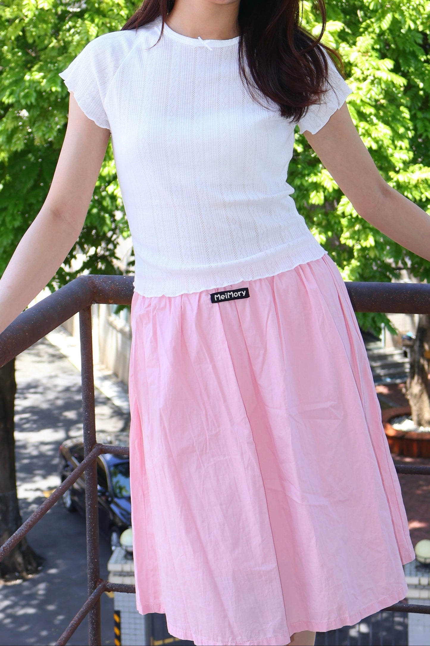 Belle Design Pleated Skirt 褶皱半裙