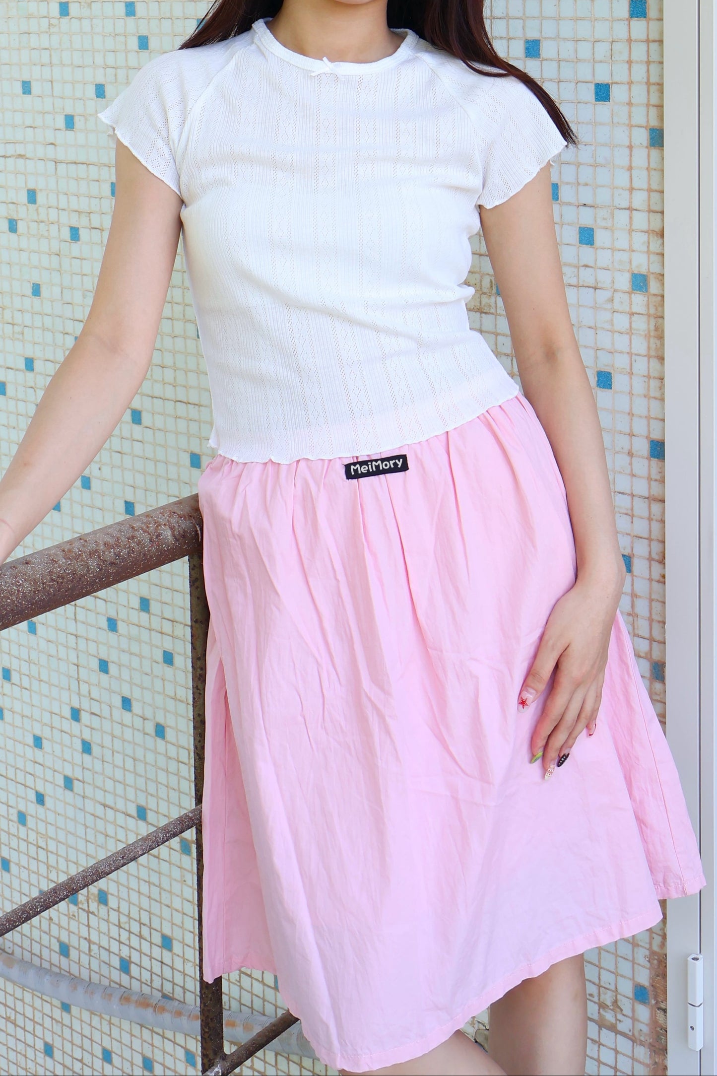 Belle Design Pleated Skirt 褶皱半裙