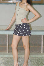 Fitted One-Shoulder Top 修身斜肩吊带