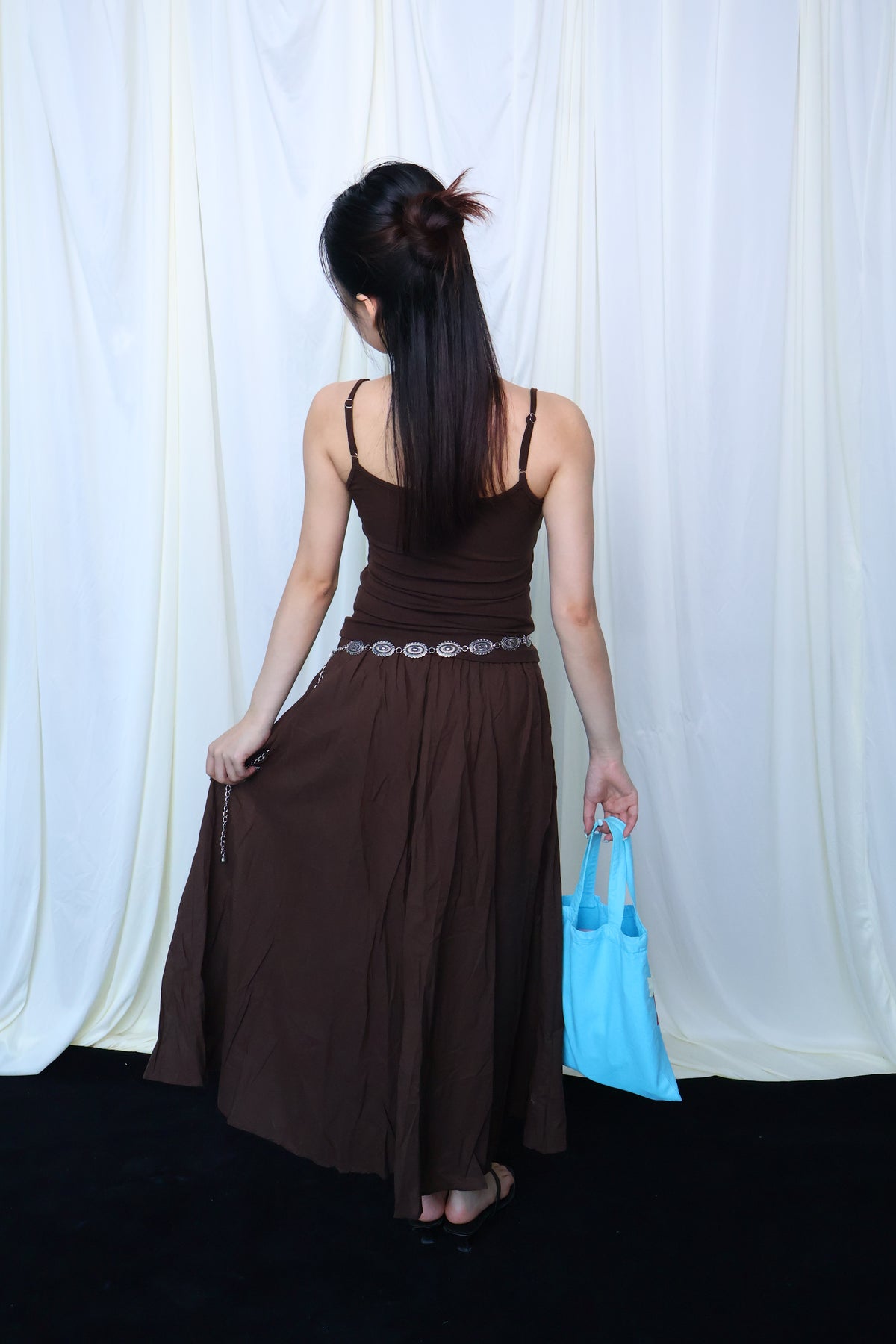 Brown Clean Fit美拉德深棕色吊带