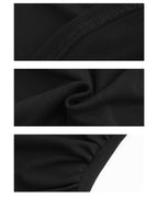 Basic Halter Neck Tie Top 假两件挂脖绑带吊带