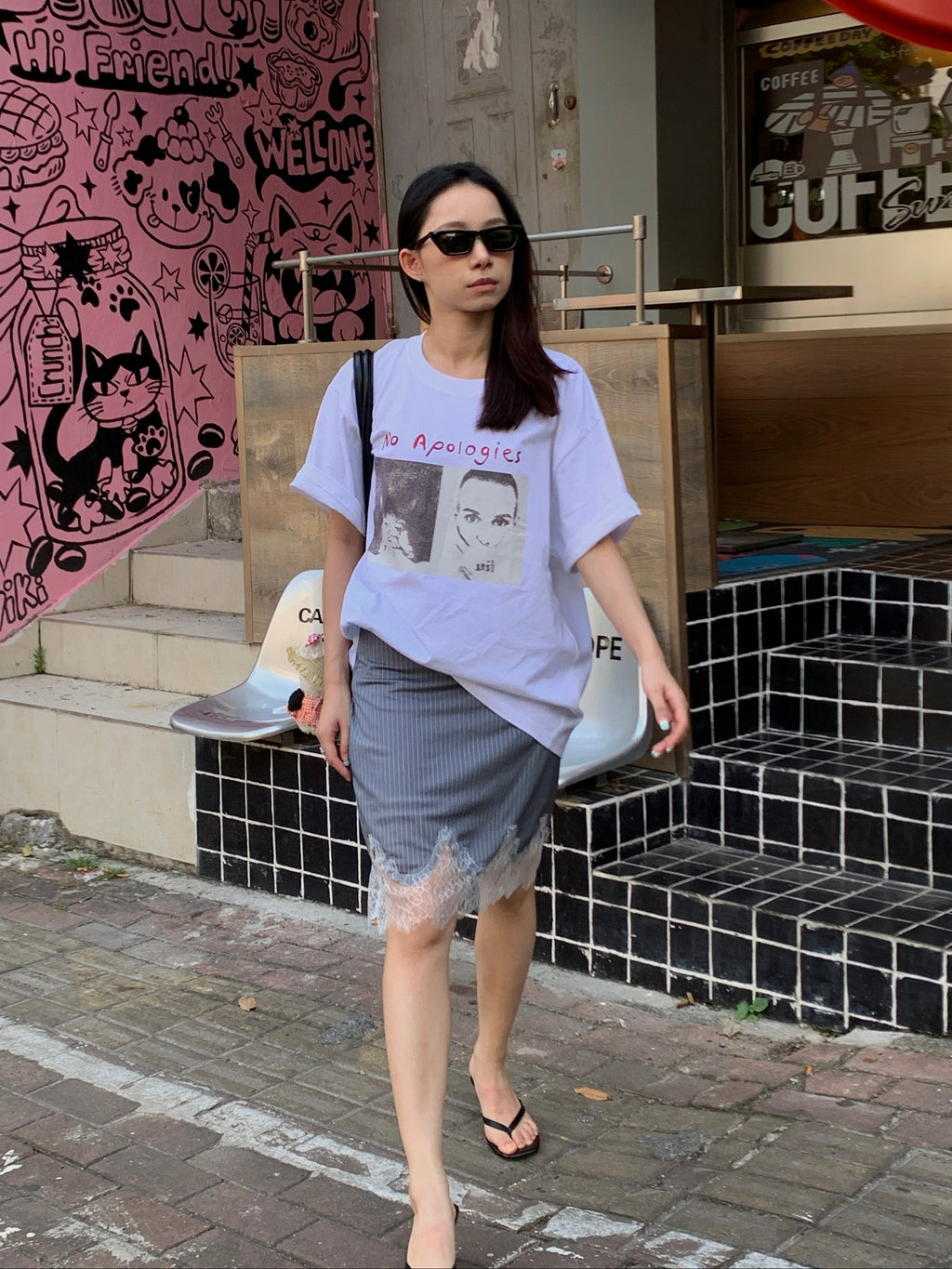 Oversize Printed T-shirt宽松印花T恤