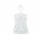 A-Shape Grey Skirt A字型花边褶皱裙