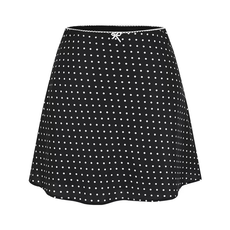 French Style Polka Dot Skirt法式波点半身裙