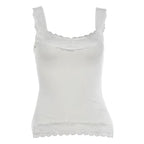 Lace Panel Top蕾丝拼接上衣