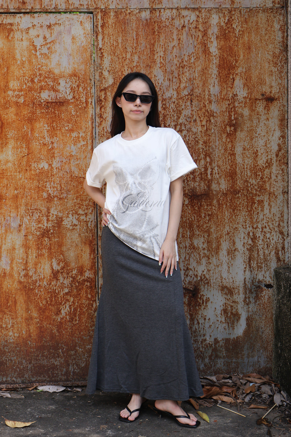 Oversize Street Designed T-shirt慵懒宽松美式高街T恤
