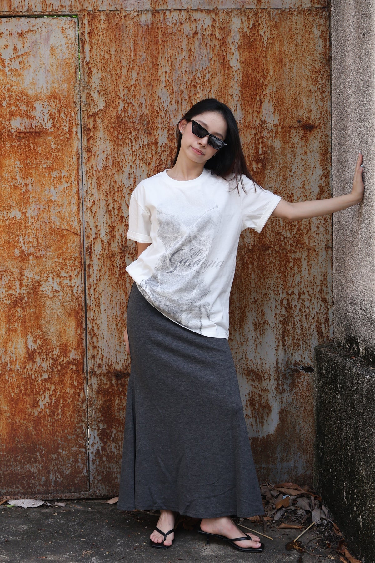 Oversize Street Designed T-shirt慵懒宽松美式高街T恤