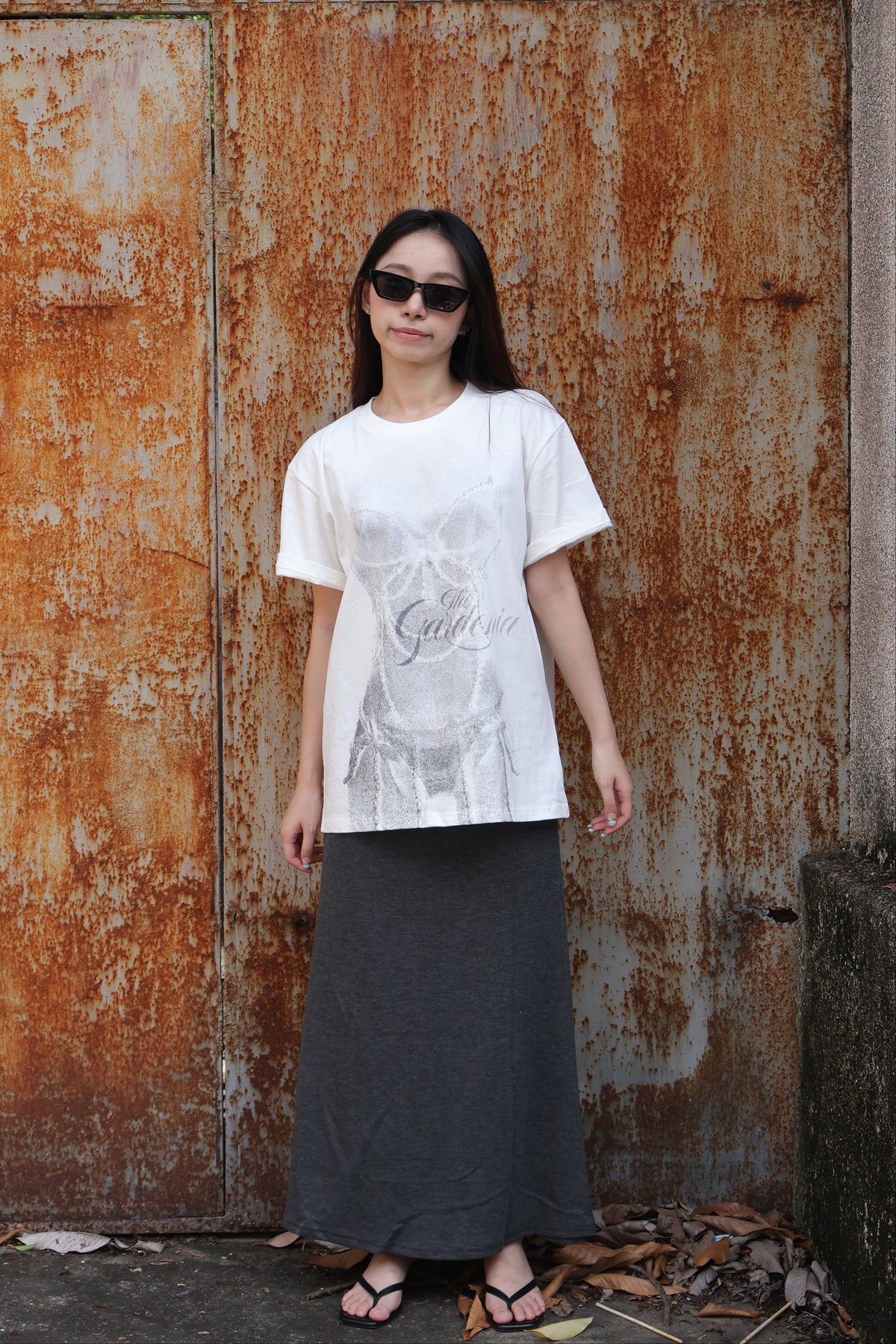 Oversize Street Designed T-shirt慵懒宽松美式高街T恤