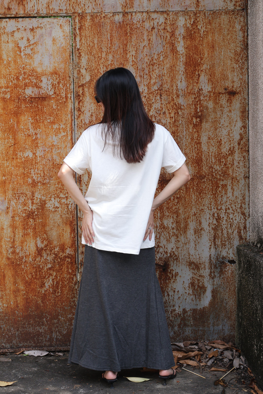 Oversize Street Designed T-shirt慵懒宽松美式高街T恤