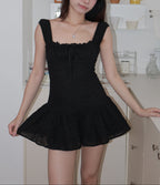 French Style Mini Dress 法式连衣短裙