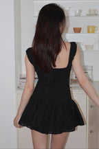 French Style Mini Dress 法式连衣短裙