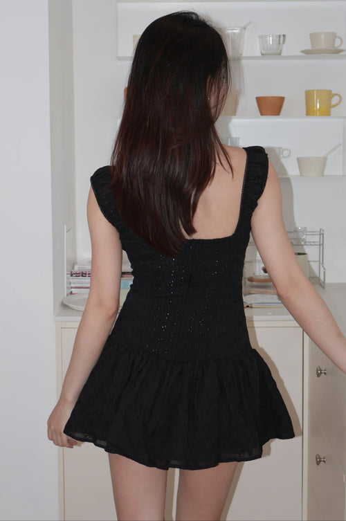 French Style Mini Dress 法式连衣短裙