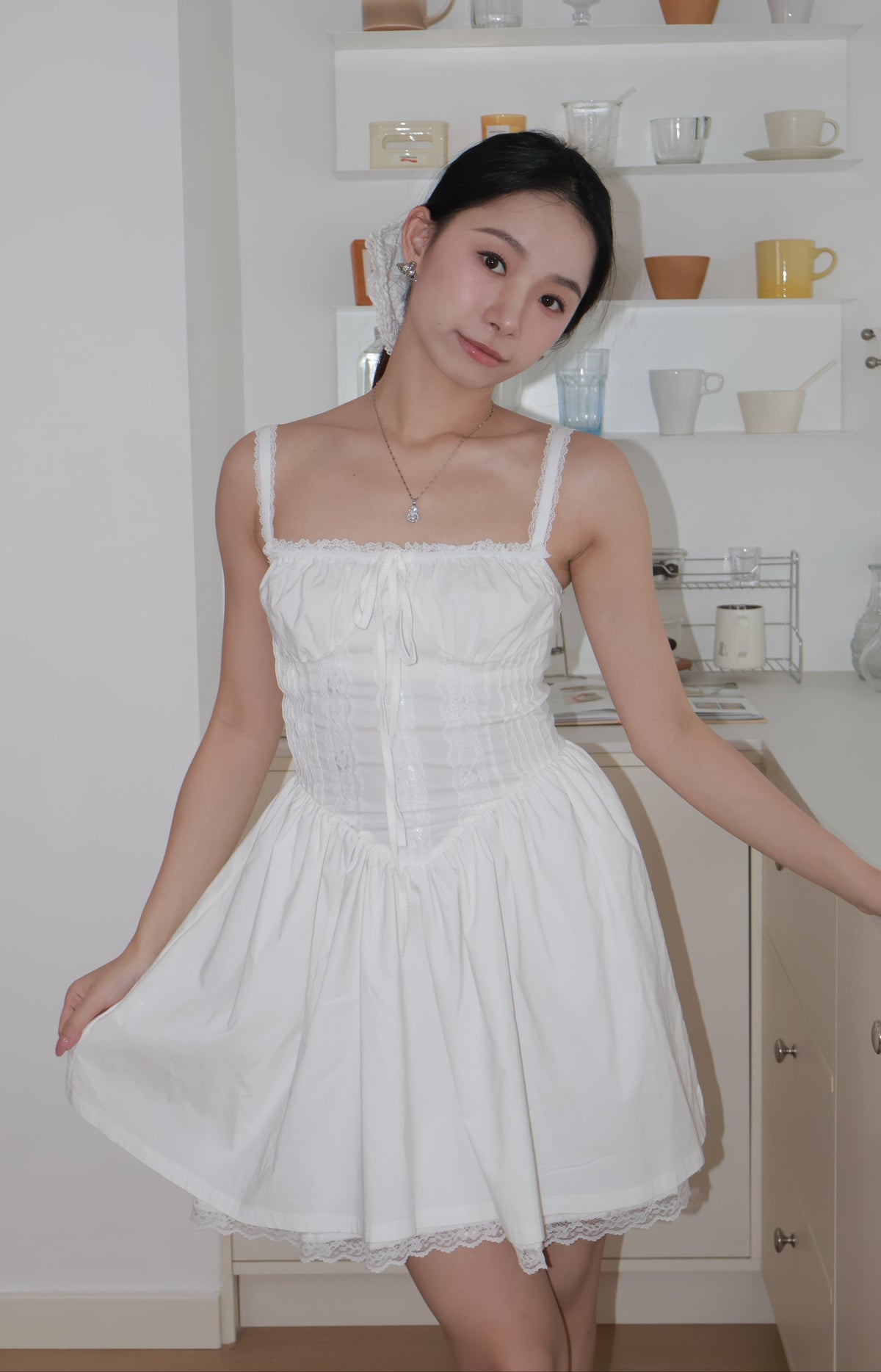Ballet Style Dress法式修身芭蕾风连衣裙