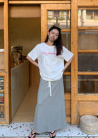 Oversize Lace Heart T-shirt慵懒宽松蕾丝爱心T恤