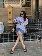 Oversize Printed T-shirt宽松印花T恤