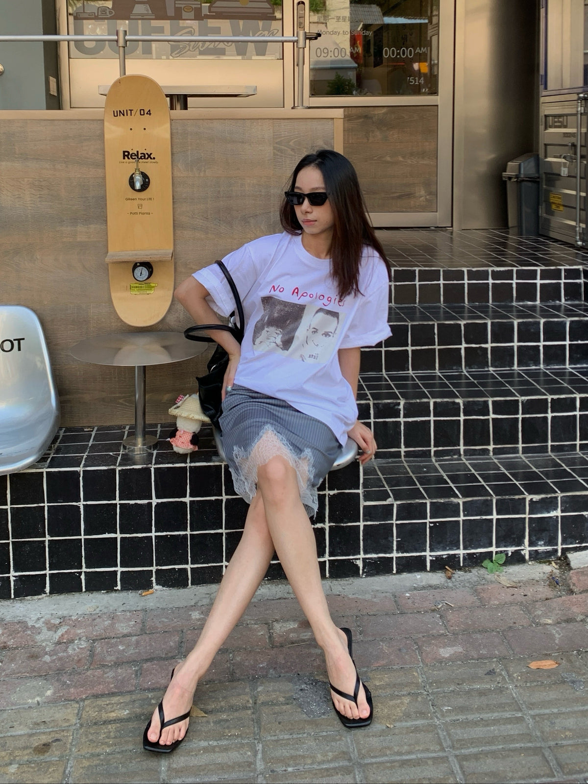 Oversize Printed T-shirt宽松印花T恤