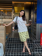 Polka dot dog T-shirt斑点狗T恤